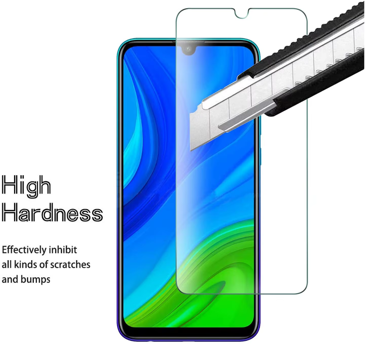 Protecteur d'écran, 3 pièces, verre trempé pour Huawei P Smart 2019 2020 2021 P Smart S Z Pro