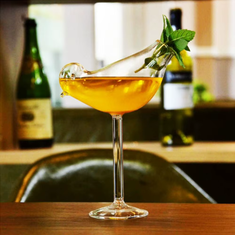 Verre à Cocktail créatif en forme de poisson