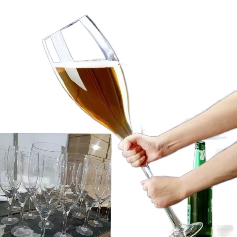 Verres de fête en verre de très grande capacité