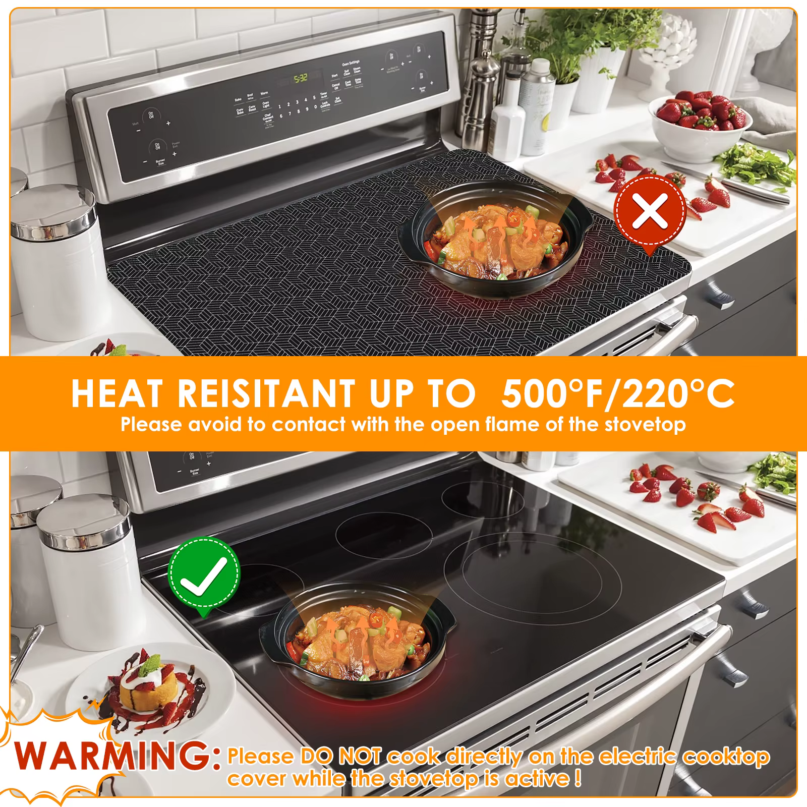 Tapis de cuisson à Induction