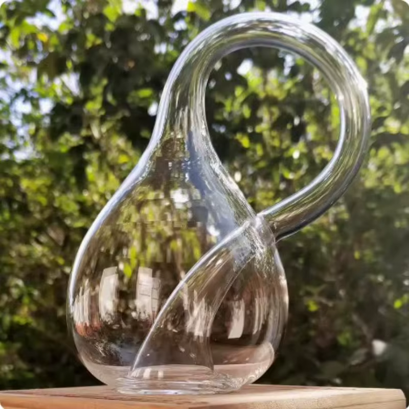 Klein bouteilles ornements bouteille en verre Transparent salon refroidisseur de vin meuble TV bureau décoratif décoration de la maison artisanat