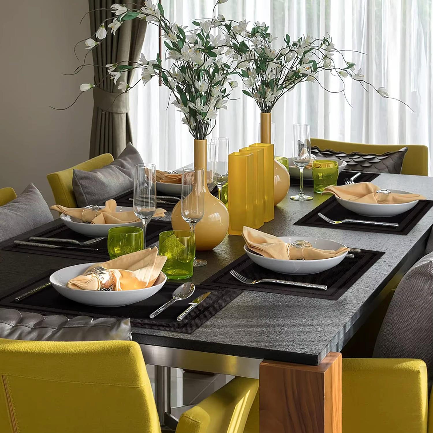 Ensemble de 4 sets de table