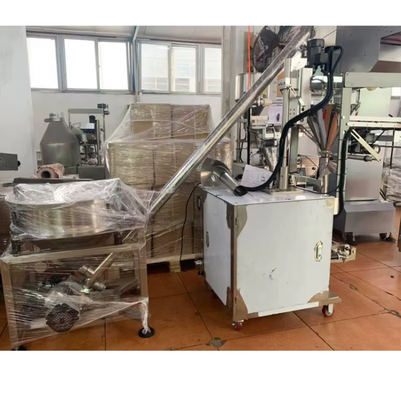 Machine d'emballage automatique de poudre de piment Masala de curcuma d'épices de café en spirale inclinée de 100g 500g 1kg