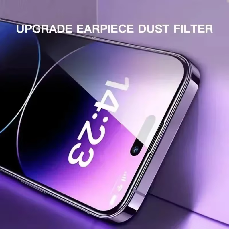 Protecteur d'écran avec couvercle de montage d'alignement, 1-3 pièces, 8K, haut de gamme, pour iPhone 15 14 13 12 11 Pro Max XS MAX 15 16