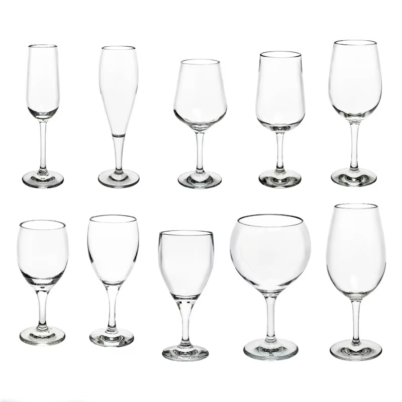 Verres à vin incassables pour l'extérieur