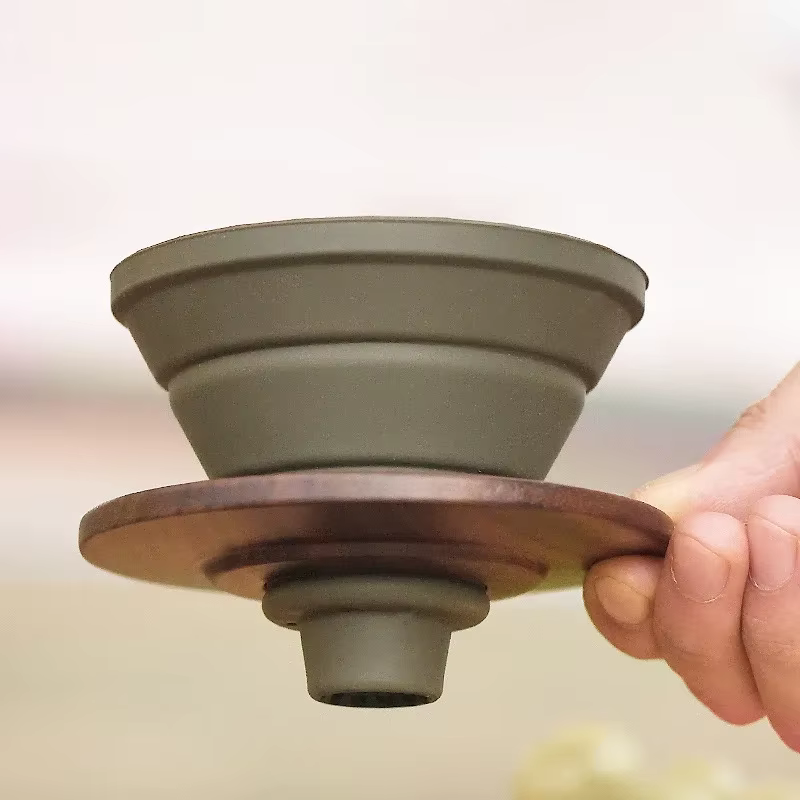 Tasse filtrante à café en Silicone