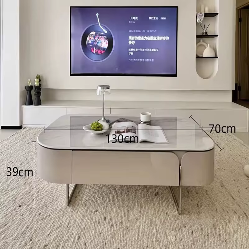 Table basse De rangement créative européenne élégante exquise Glamour