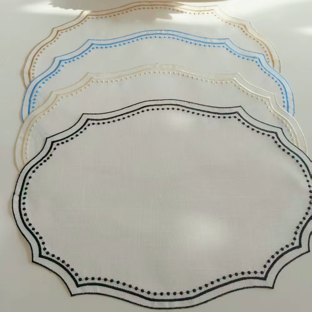 Napperon en coton de bambou