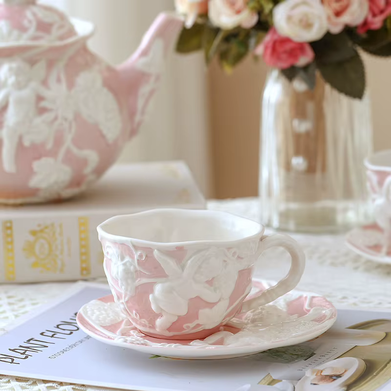 Tasse à café d'angle anglais