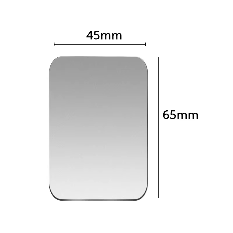 Plaque métallique pour support magnétique de téléphone de voiture, feuille de fer universelle, support d'autocollant de disque, support magnétique de téléphone portable pour IPhone