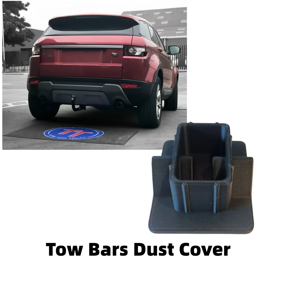 Barres de remorquage, 2 pièces, couvercle anti-poussière, dispositif de remorquage extérieur détachable, accessoires de protection pour Towtrust série Vk 6000