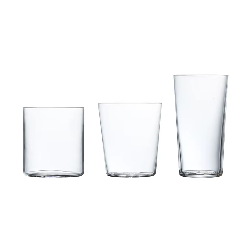 Verres à jus extra légers, verre logé, verre à cocktail, tasse à eau
