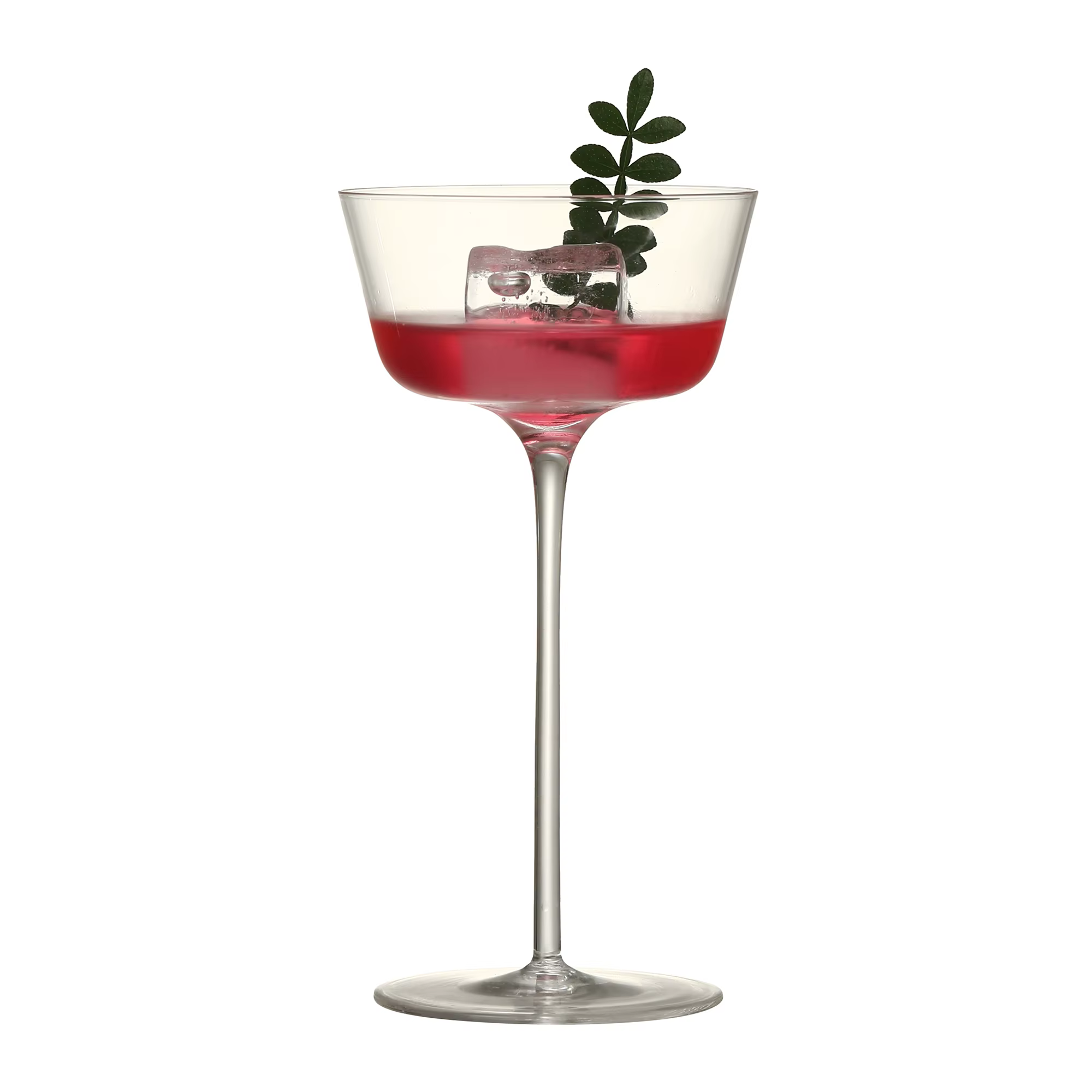 1 verres à cocktail en verre à Martini