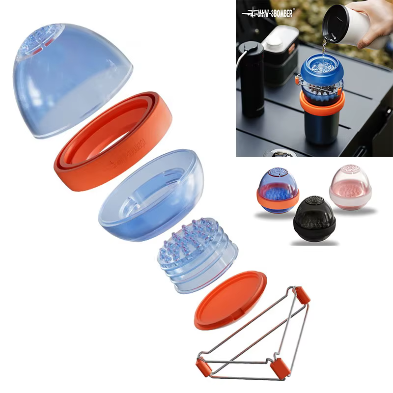 3BOMBER Eggonaut goutteur café filtre séparateur oeuf-inspiration contrôle du débit verser Perfection voyage Camping