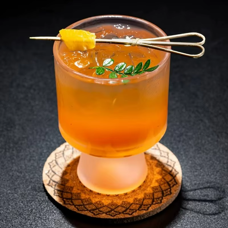 Verres à Cocktail Créatifs en Couches