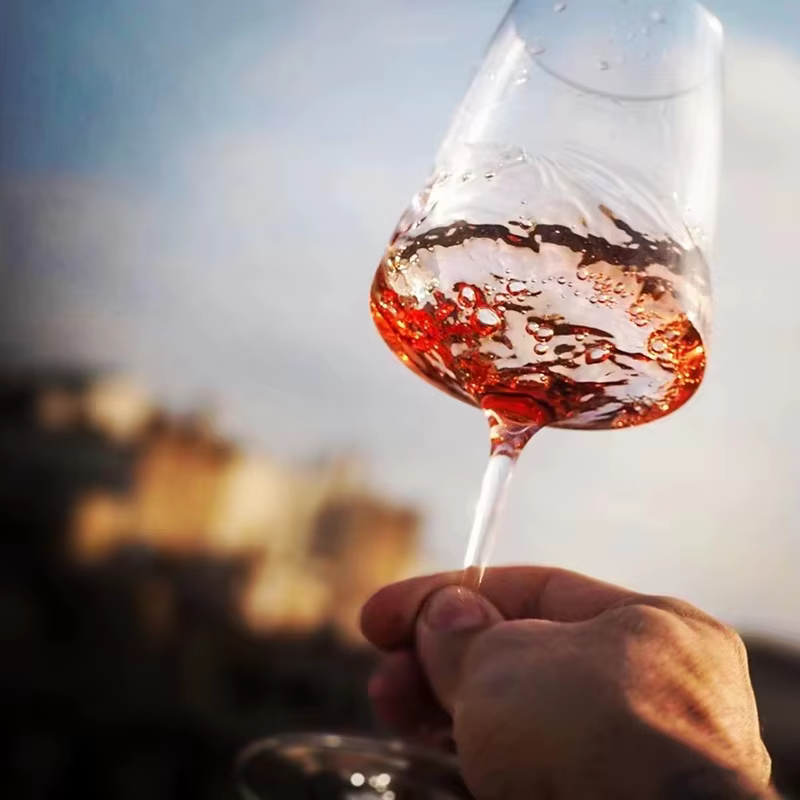 Verre à vin en cristal de qualité supérieure de luxe de Style Josephinen
