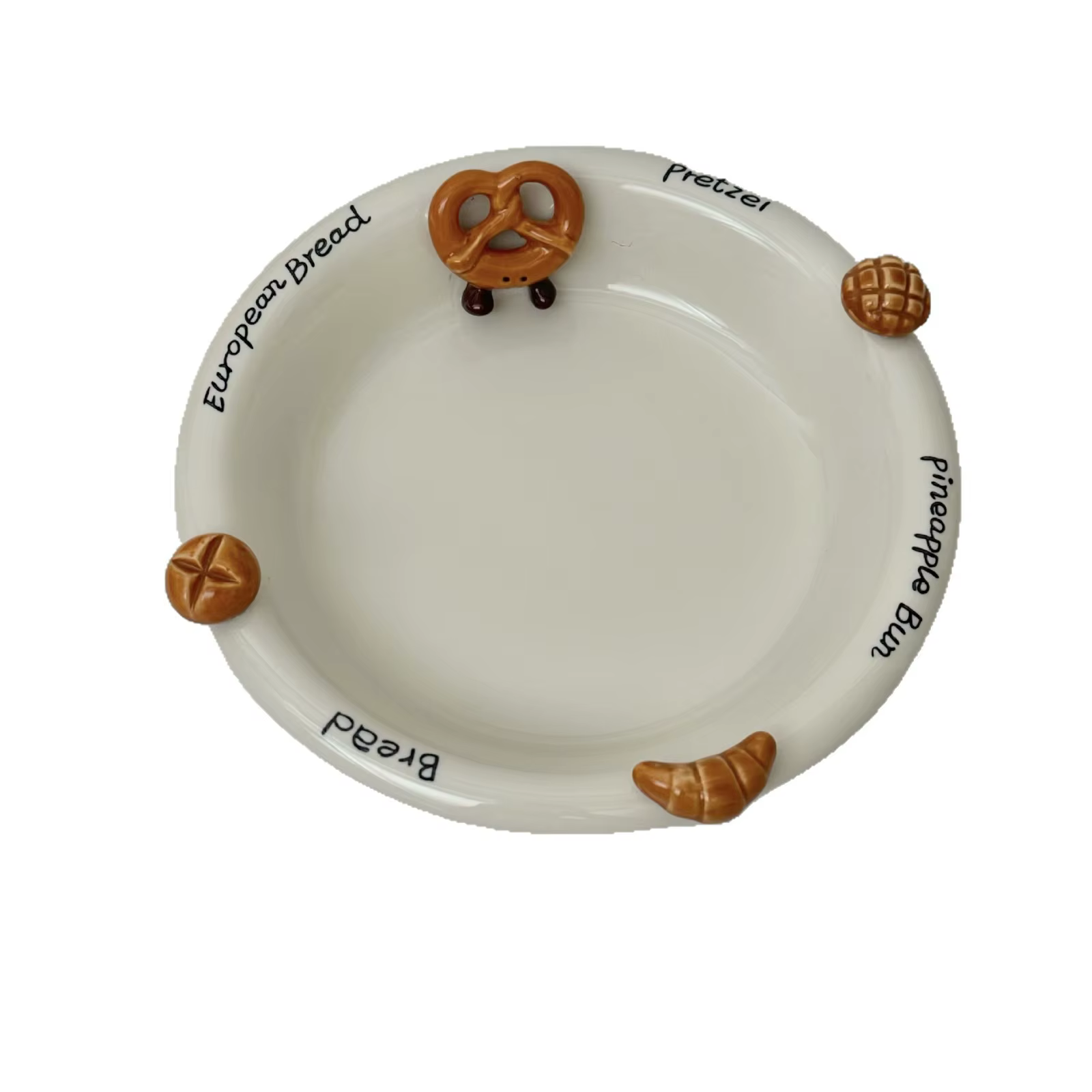 Pretzel – ensemble de bols en céramique gaufrée pour Croissant