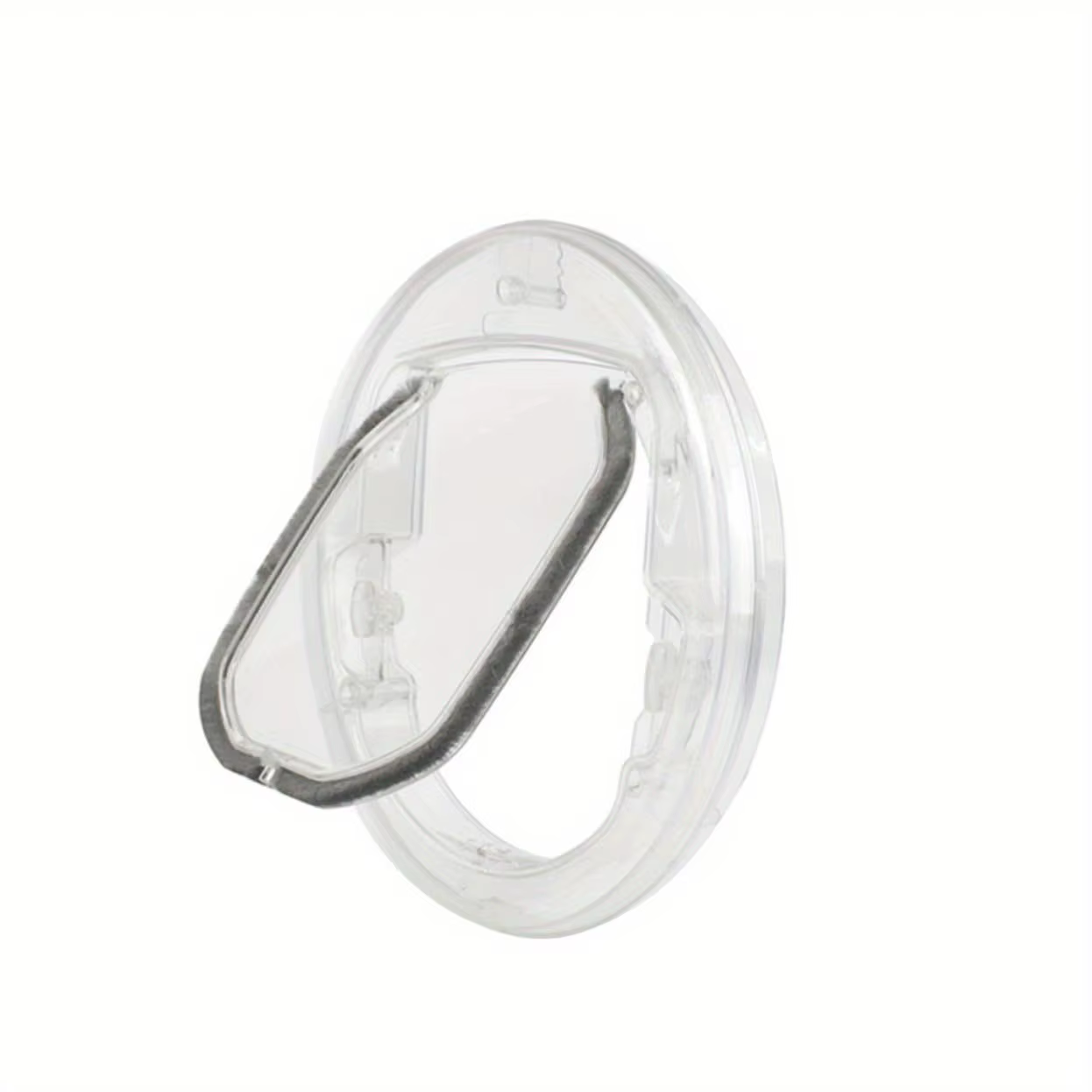 Porte transparente pour animaux de compagnie pour une entrée et une sortie libres à travers le trou de la porte, adaptée aux chats et aux petits chiens. Portes et fenêtres en verre C