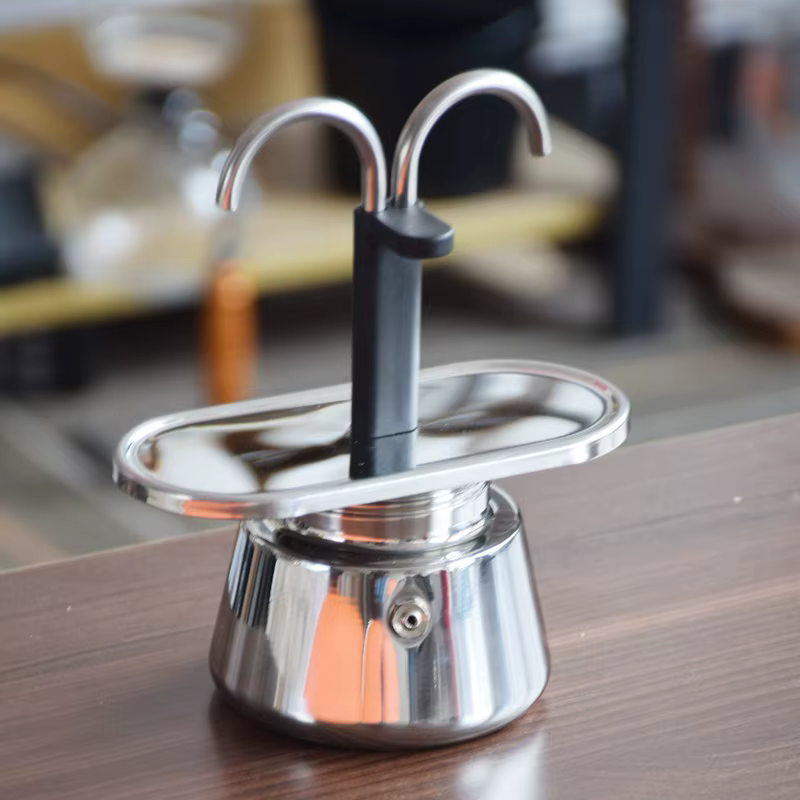 Cafetière Italienne en Acier Inoxydable 100