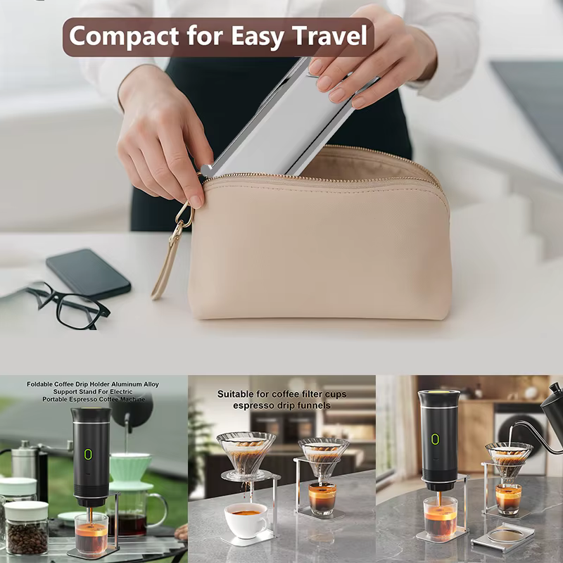 Support de cafetière Portable et pliable
