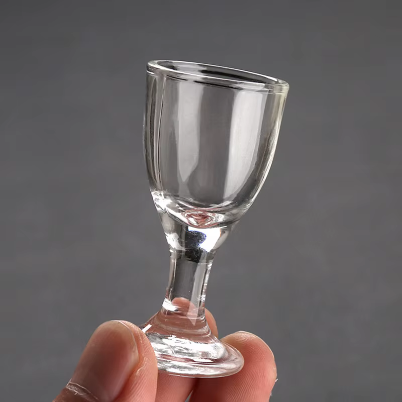 Ensemble de tasses à vin transparentes de 10ml