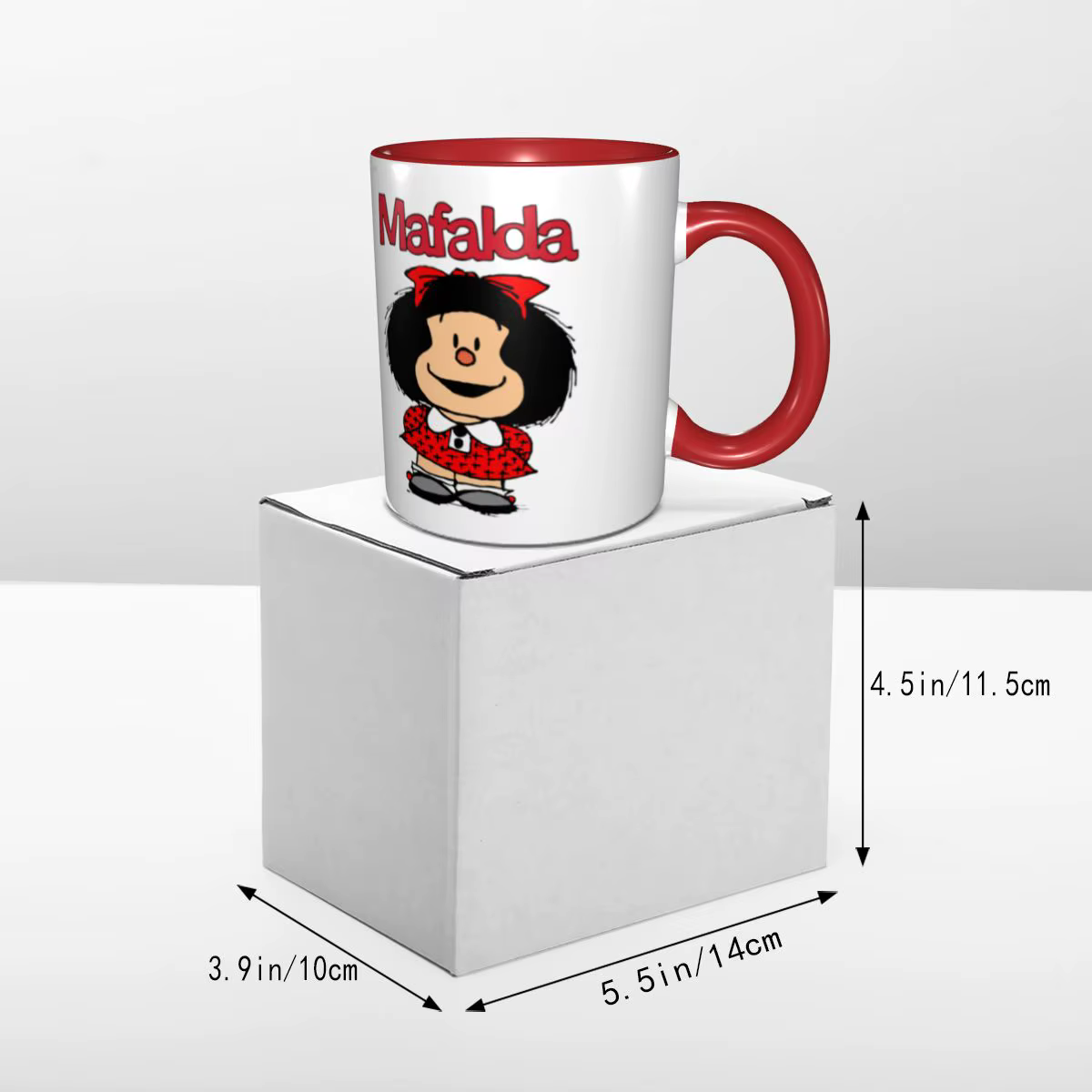 Tasses Mafalda mignonnes personnalisées