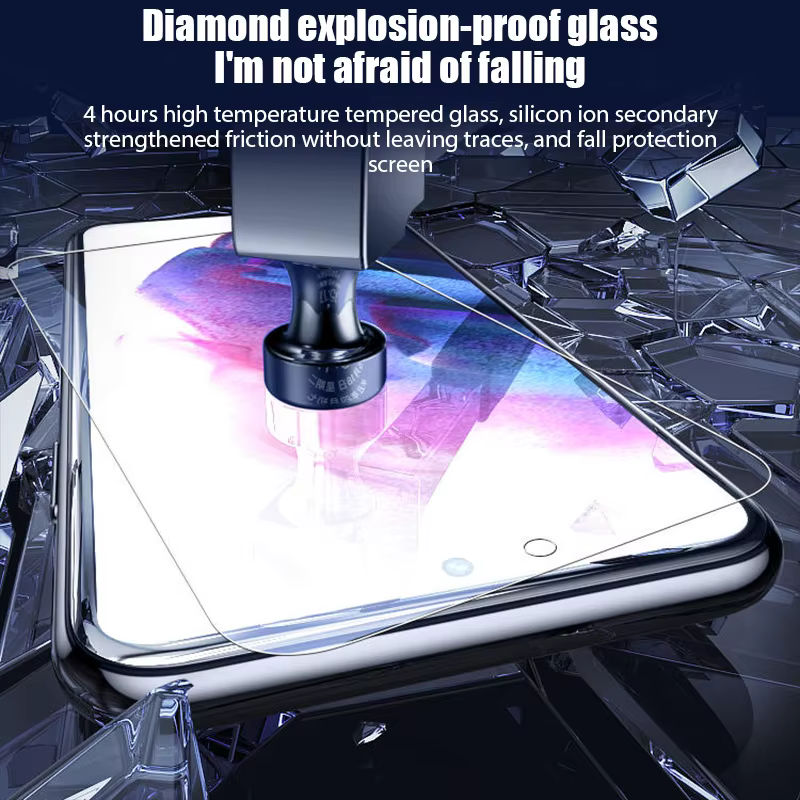 4 pièces de verre trempé pour Samsung S25 S24 Ultra S23 S22 Plus A56 A16 A55 A15 A35 A54 S20FE 5G A33 A53 A52 A36 Protection d'écran
