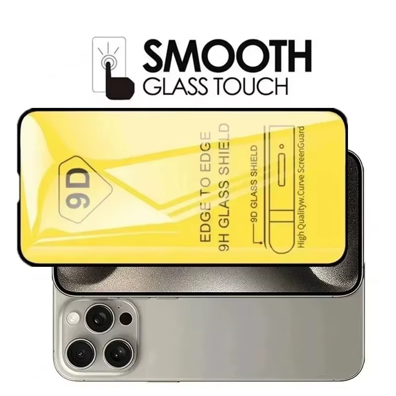 Verre trempé 9D pour Xiaomi Redmi Note 14 4G 12 11 10 9 8 13 Pro 8T 9S 10S 11S 12S 10T 13C 10A 12C 9A 9C 9T verre trempé