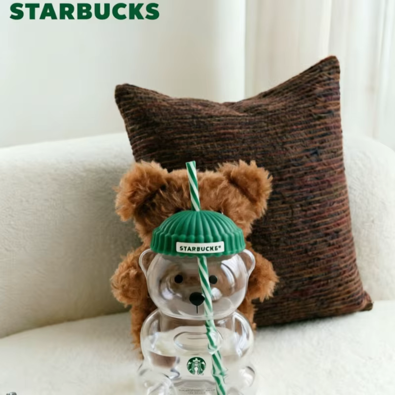 Tasse à eau Starbucks Bear 591 ml – Élégance minimaliste