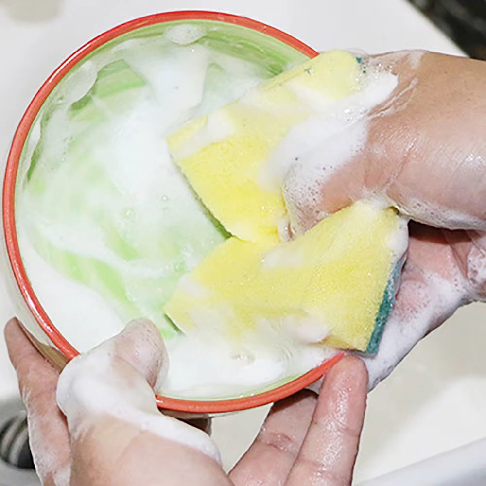 Éponge de cuisine réutilisable pour la vaisselle