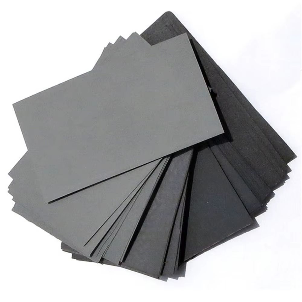 Lot de 5 papiers abrasifs humides et secs, grains 600/800/1000/1200/1500/2000/2500, pour métal, verre, céramique, bois, abrasifs, utilisation à l'eau/sèche