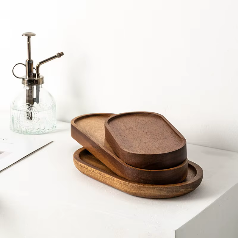 NOUVEAU Service de table en bois massif