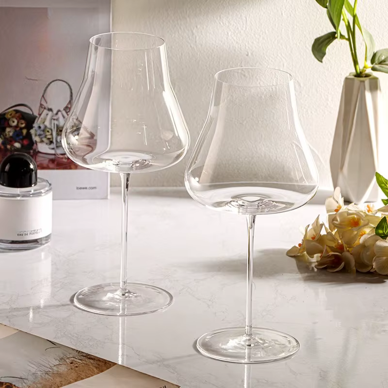 Verre à vin rouge bordeaux Ultra-fin fait à la main