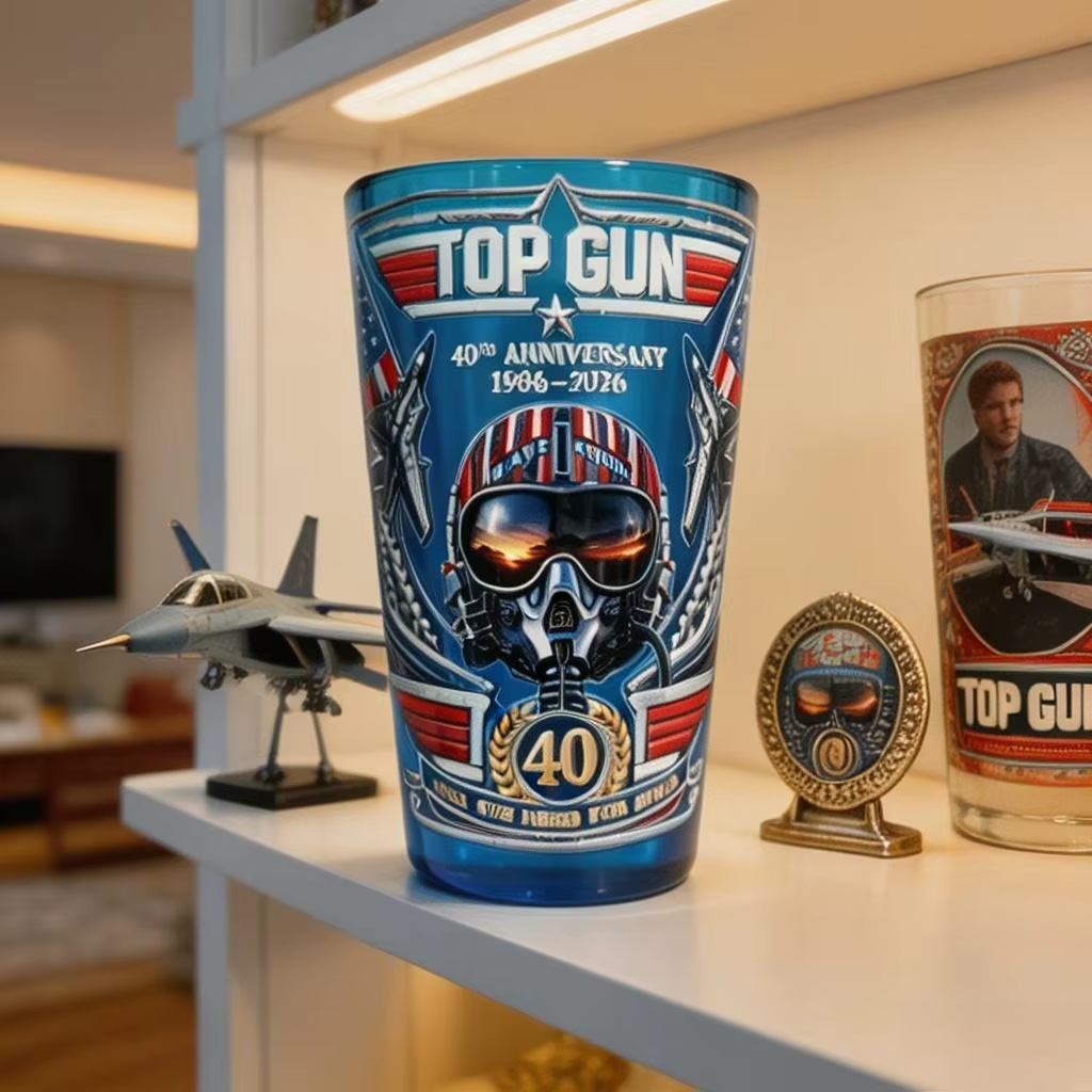 Verre à bière Top Gun 40e anniversaire 1986-2026