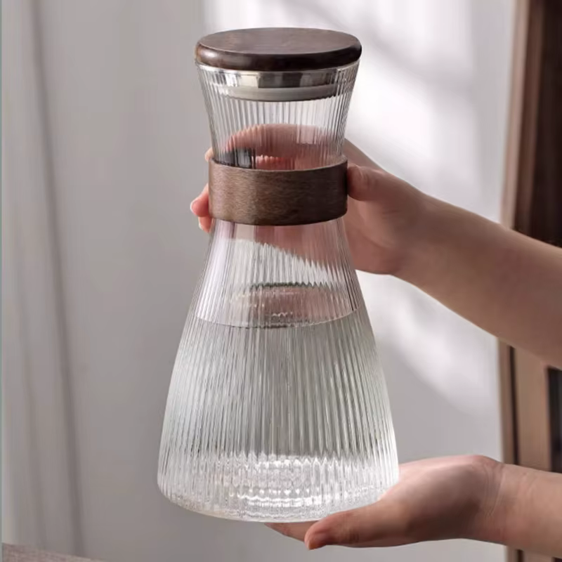 Ensemble de tasses créatives en verre résistant à la chaleur