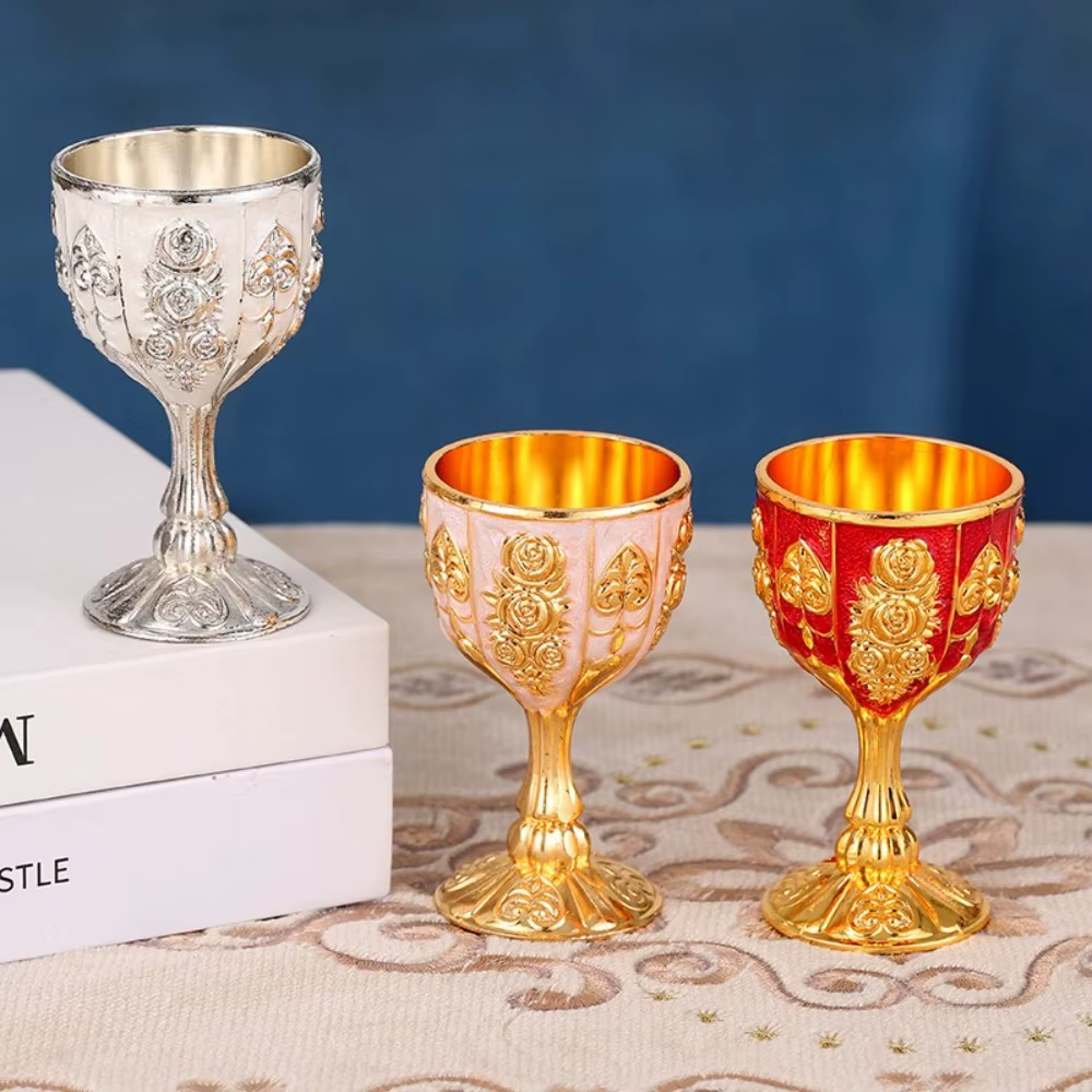 Verres à vin rétro créatifs