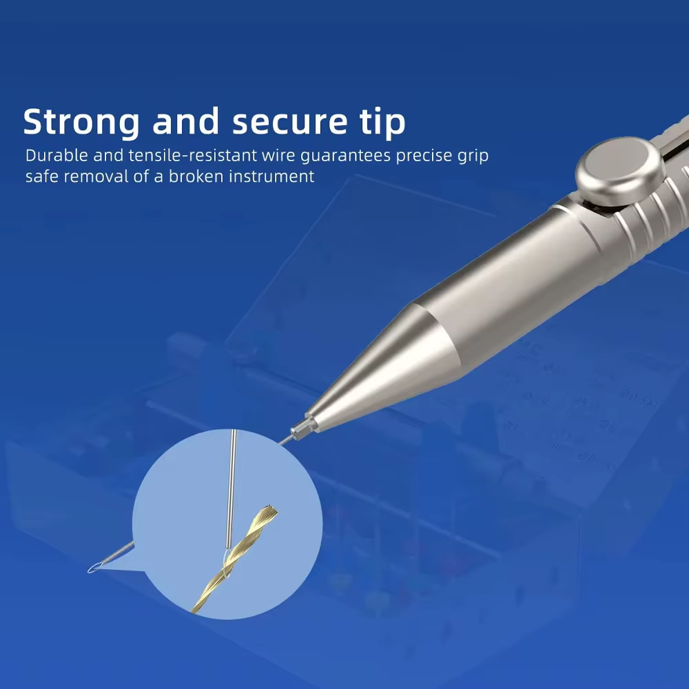 Système de retrait de fiches dentaires 100 % original COXO C-FR2, kit de retrait de fiches endodontiques cassées, extracteur de fiches de canal radiculaire dentaire