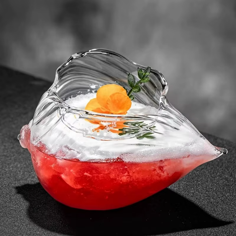 Verres à Cocktail en forme de conque