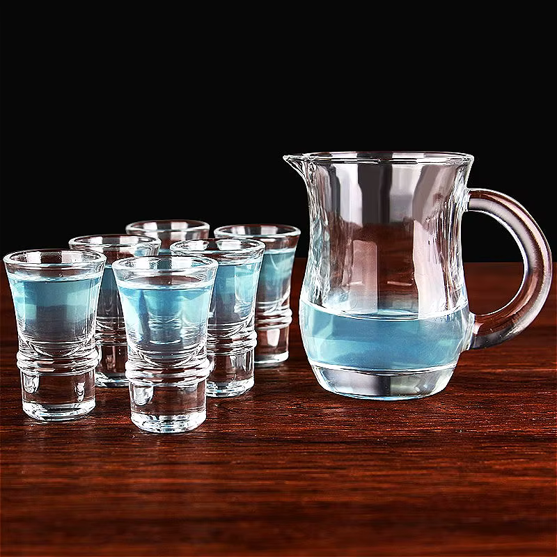 6 pièces ensembles exquis verre à vin