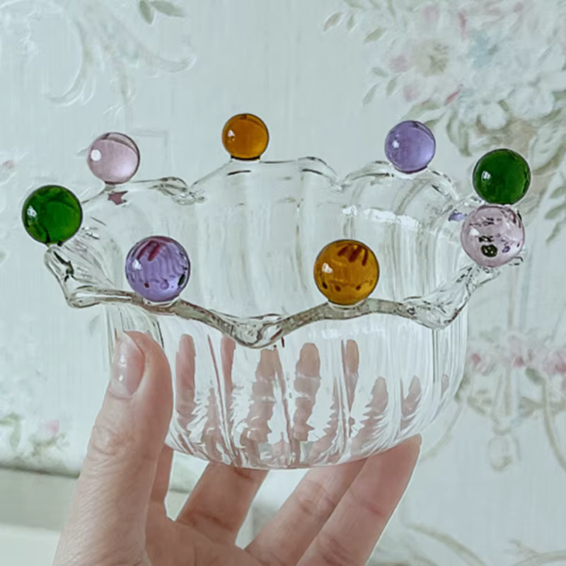 Ins-Filles en verre à haute teneur en borosilicate