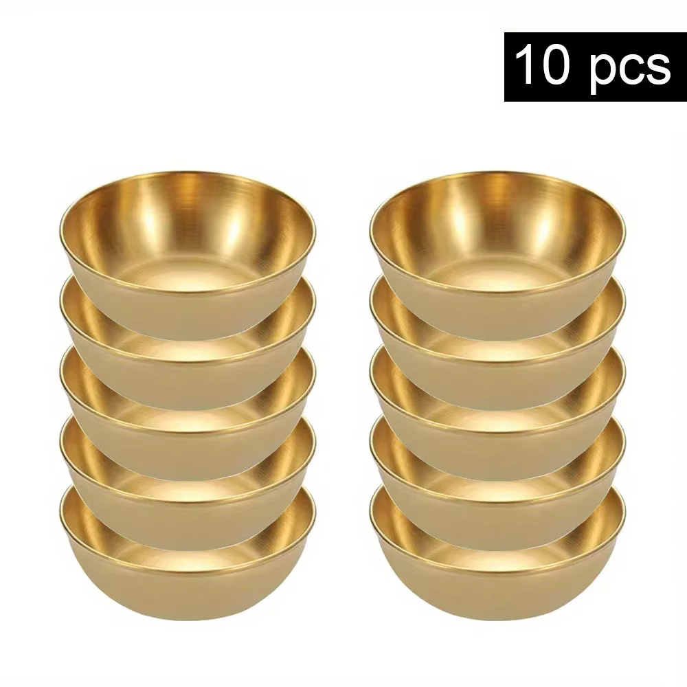 Plats à Sauce en acier inoxydable