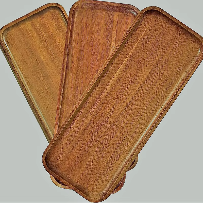 NOUVEAU Service de table en bois massif
