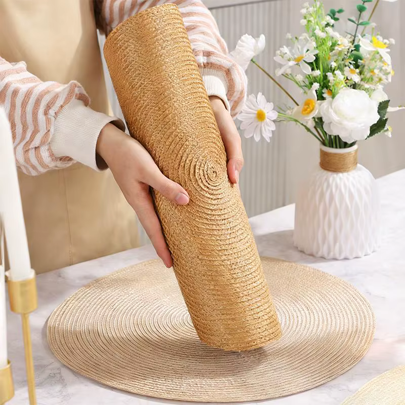 Napperons ronds pour table à manger