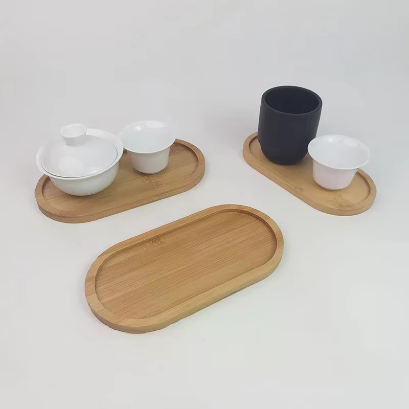 Assiette en bois japonaise, plateau ovale en hêtre, mini assiette en bois massif, petite assiette pour enfants, assiette entièrement en bois
