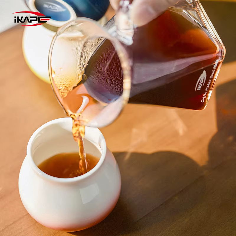 IKAPE Tasse à café en céramique unisexe 180 ml avec poignée parfaite pour le latte
