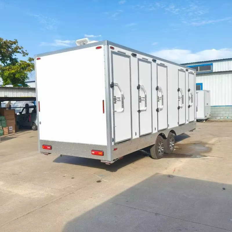 Salle de bain mobile personnalisée avec toilettes, toilettes mobiles à vendre, Afrique du Sud, petites toilettes mobiles à vendre