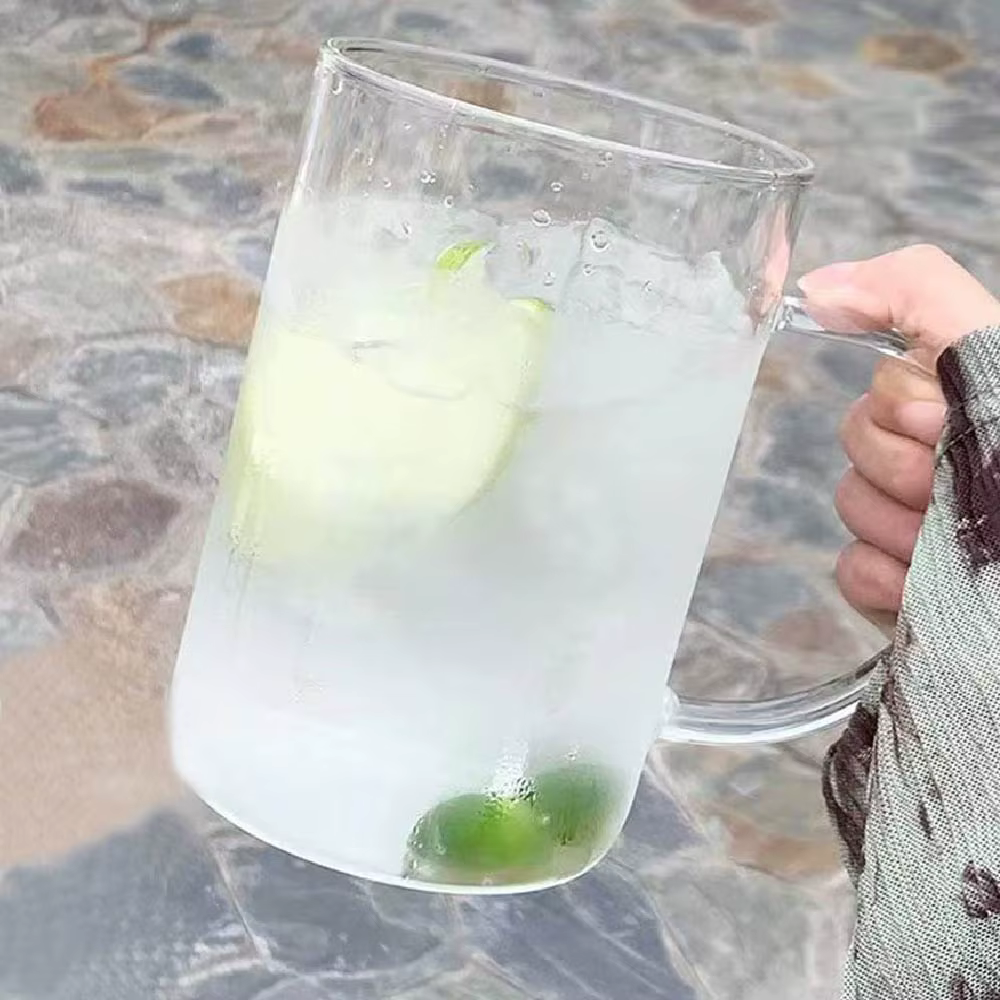 Verre de grande capacité de 32 Oz avec couvercle et paille