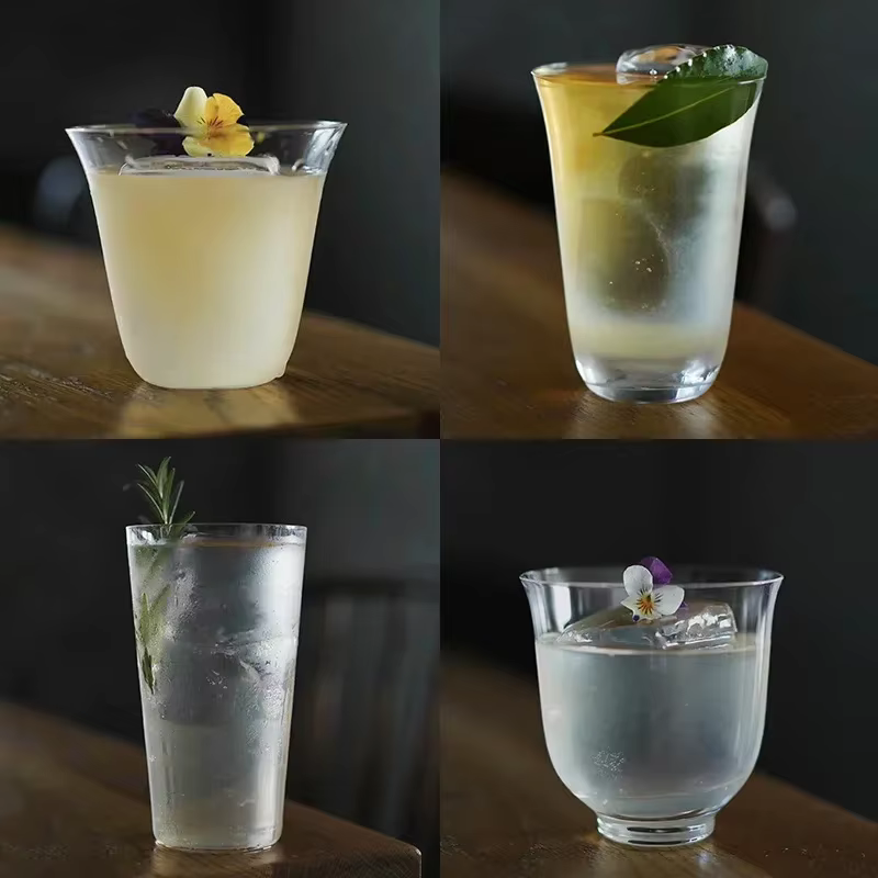 1 pièces nouveau verre à whisky tasse Bar jus verres à vin