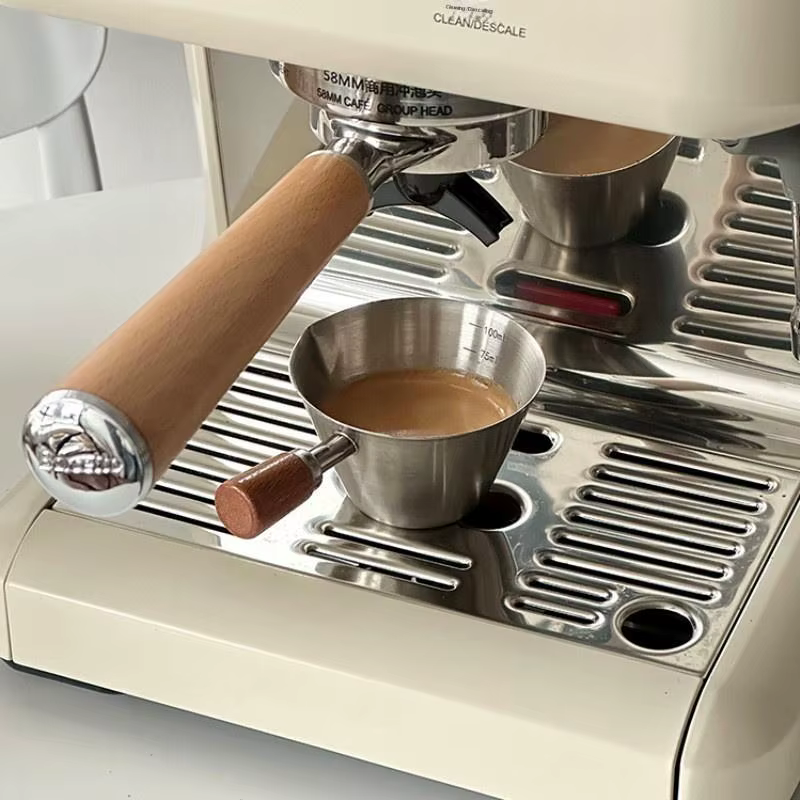 Tasse d'extrait de café en acier inoxydable de 100ml