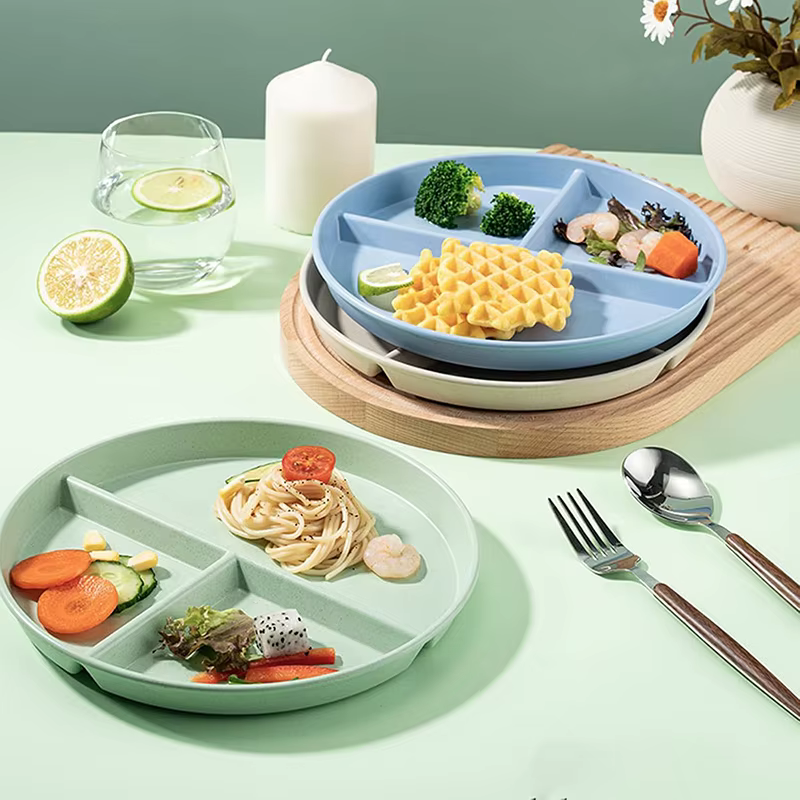 Assiette à dîner divisée